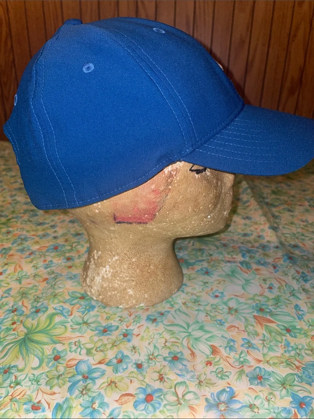 Teal/ blue & white Nike club snap back cap (m/L)